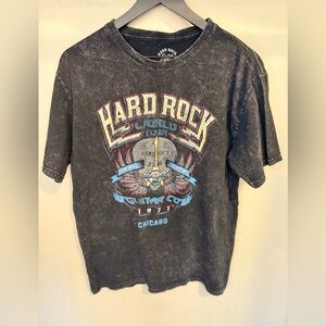 Hard Rock Cafe Charcoal Graphic Tee M